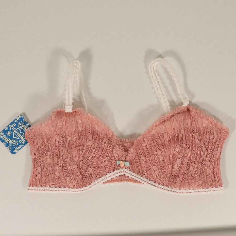 NWT Free People  Gabrielle Bralette in Pixie Nude - Picture 3 of 7